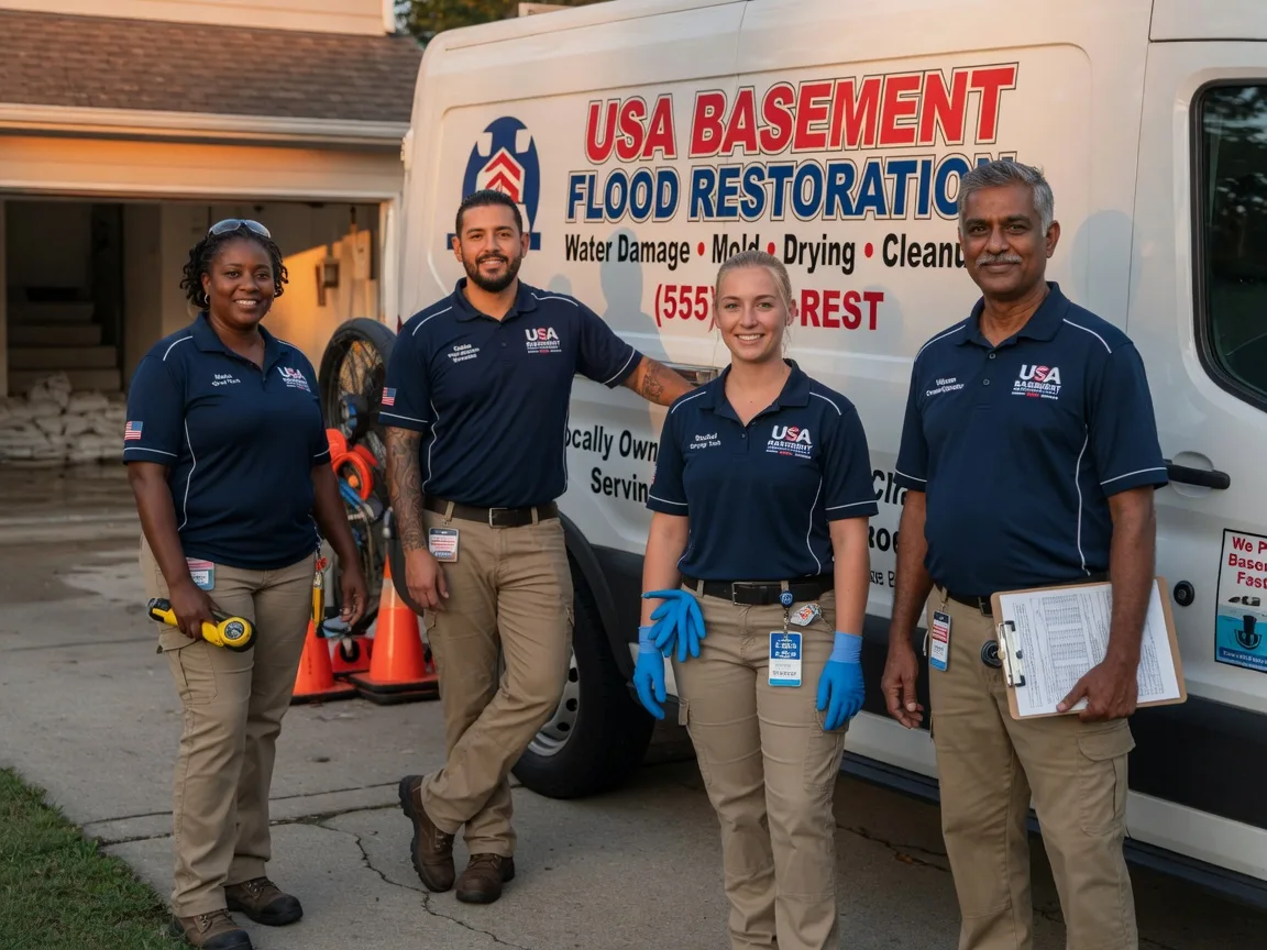 Basement Flood Cleanup company in Gattman, MS
